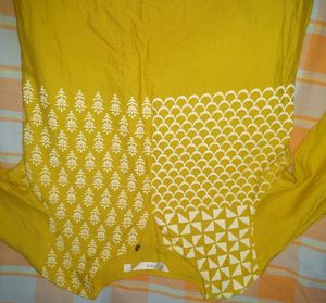 Max Fashion Mustard Yellow Kurta (S)