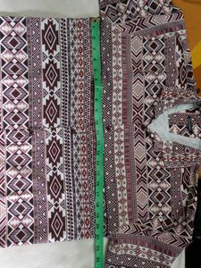FLORAL PRINT HALF SLEEVE 42 CMS SILKY SHRT.I