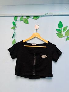 Crop Black Top🖤