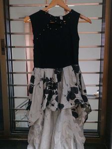 Unique Black & White Dress