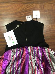 Jijil Striped Party Mini Dress