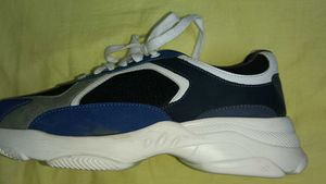 Blue &amp; Grey Sneakers