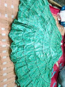 Green Ethnic Skirt