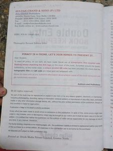 T.S. Grewal's Double Entry Book Keeping