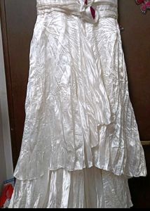 Elegant beautiful White Dress