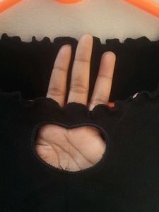 Black Crop Top