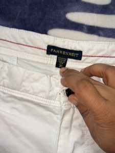 Men's White Shorts