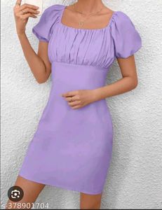 FIONA FANNY PURPLE DRESS