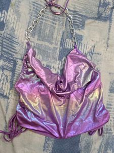 Open Back Halter Top