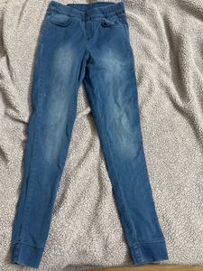 5 Jeans Set White And Blues
