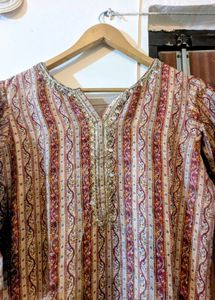 Striped Ethnic Kurta