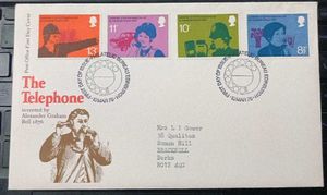 1876 Vintage Telephone First Day Cover