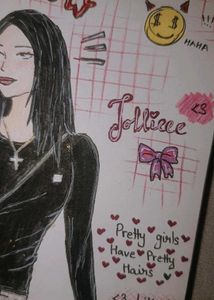 Handmade Customized Drawing 🎀🖤✨