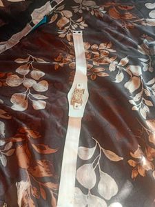 non use white waist belt