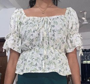 Floral Off-Shoulder Top