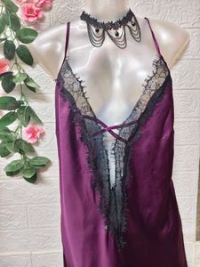 🎁Buy Two Get One Item Free🎁Silky Lace Nightgown