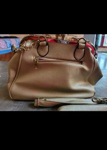 Vintage Gold Beaded Handbag
