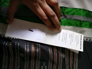 Elegant Black Dupatta