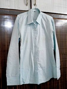Girls Light Blue Formal Shirt
