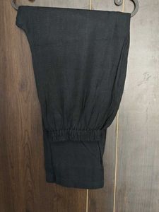 Embroidered Black Kurti Pant Set With Dupatta