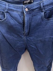 Dark Blue Denim Jeans