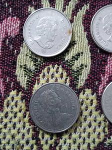 Vintage Canadian Nickel Collection