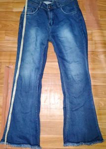 Frayed Hem Jeans