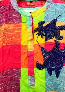 Patchwork Embroidered Tunic