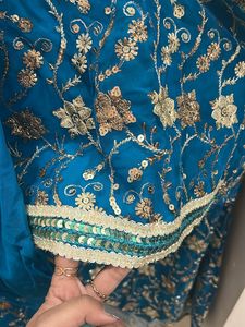 Blue Lehenga Waist 28