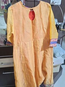 Orange Anarkali