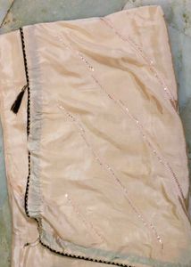 Saree  Brown Les Patti