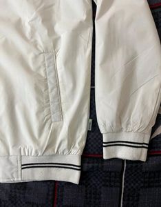 Montreal White Winter Jacket For Men