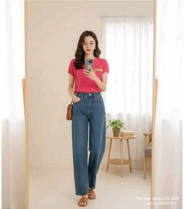 Shimmery heart pink top