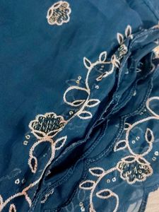 Elegant Navy Blue Kurta Set