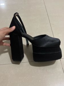 Black Platform Heels