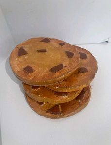 Chocolate Chip Cookie Coasters 🍪