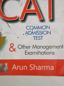 Quantitative Aptitude for CAT by Sharma