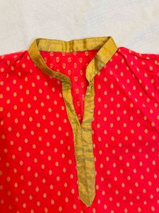 PARTYWEAR PINK KURTA FOR WOMEN