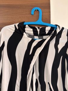 Zebra Print Top
