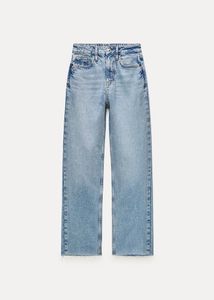 Zara Straight High Rise Jeans