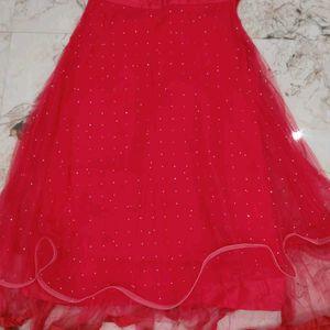 Red &amp; Black Lehenga Choli