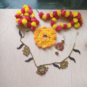 One time used Pooja Decoration Set