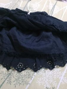 Black skirt for baby girl
