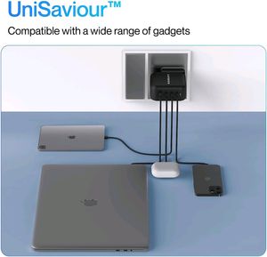 New Ambrane 100 Watt Fast Charger With 4 Port