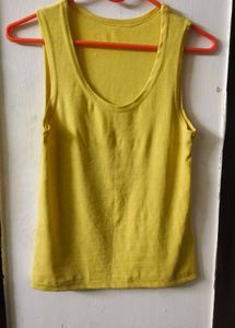 Yellow Tank Top Bust 36(Stretchy)