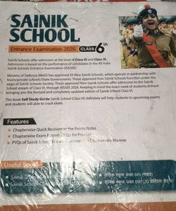 Sainik School Entrance Exam 2026