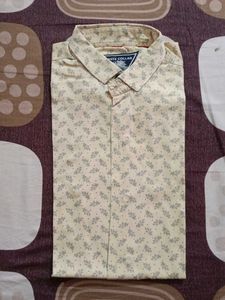 White Collar Casual Shirt