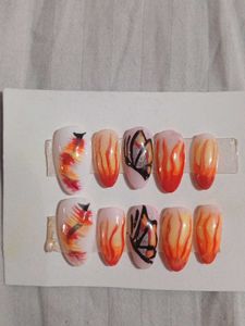Press Or Nails Butterfly Design💅