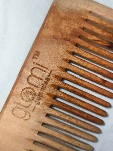 Bloom Wooden Hair Comb