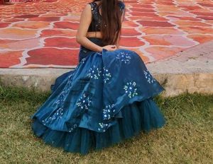 Mermaid Crop Top Lehenga